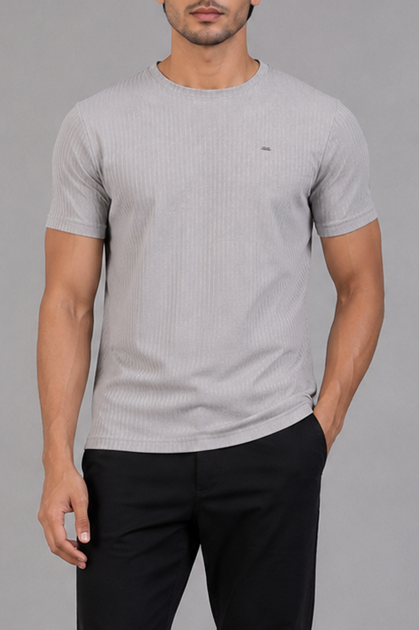 Drop Needle Textured Tee