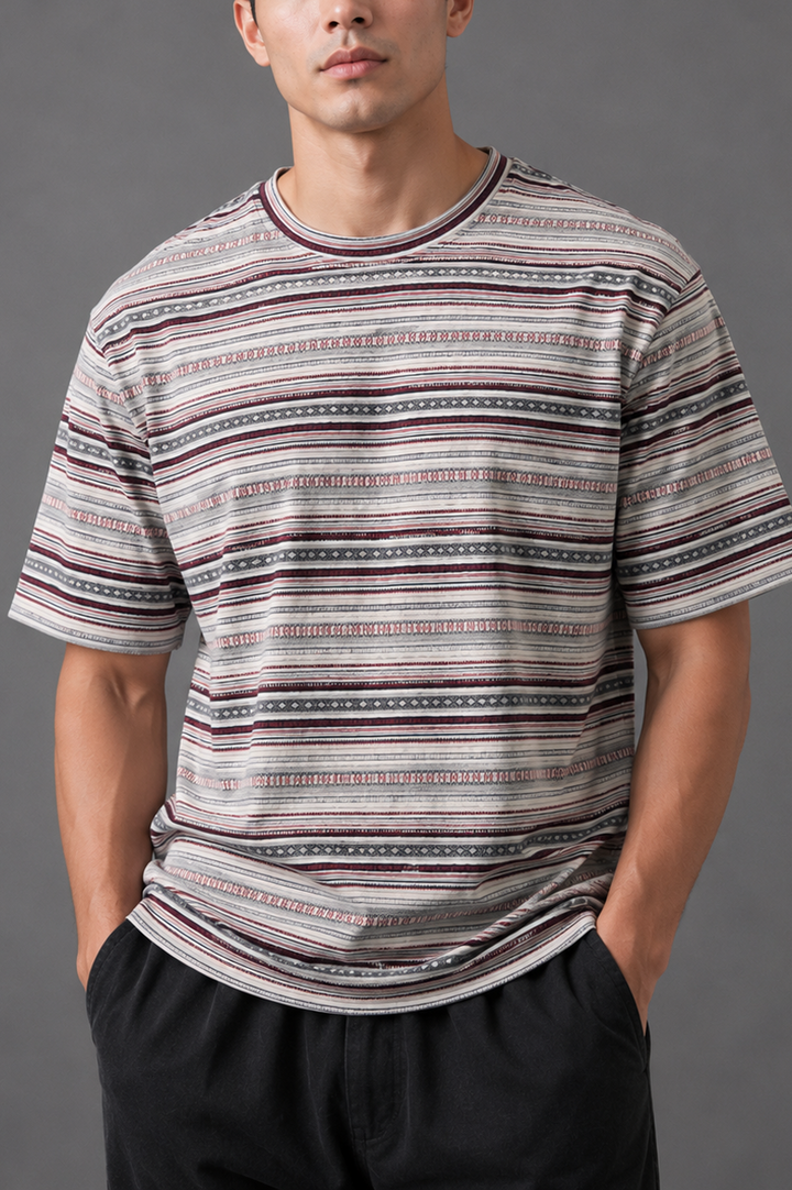 Heritage Stripe Relaxed Tee
