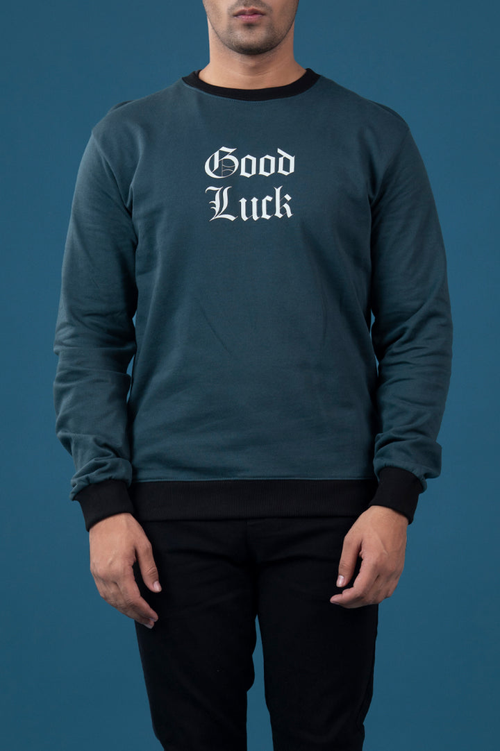 Contrast Rib Sweatshirt