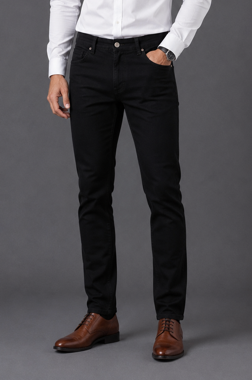 Black Denim Jeans