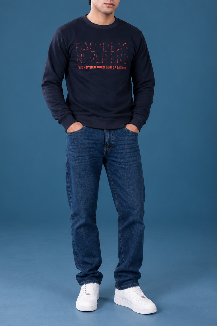 Essential Print Sweatshirt