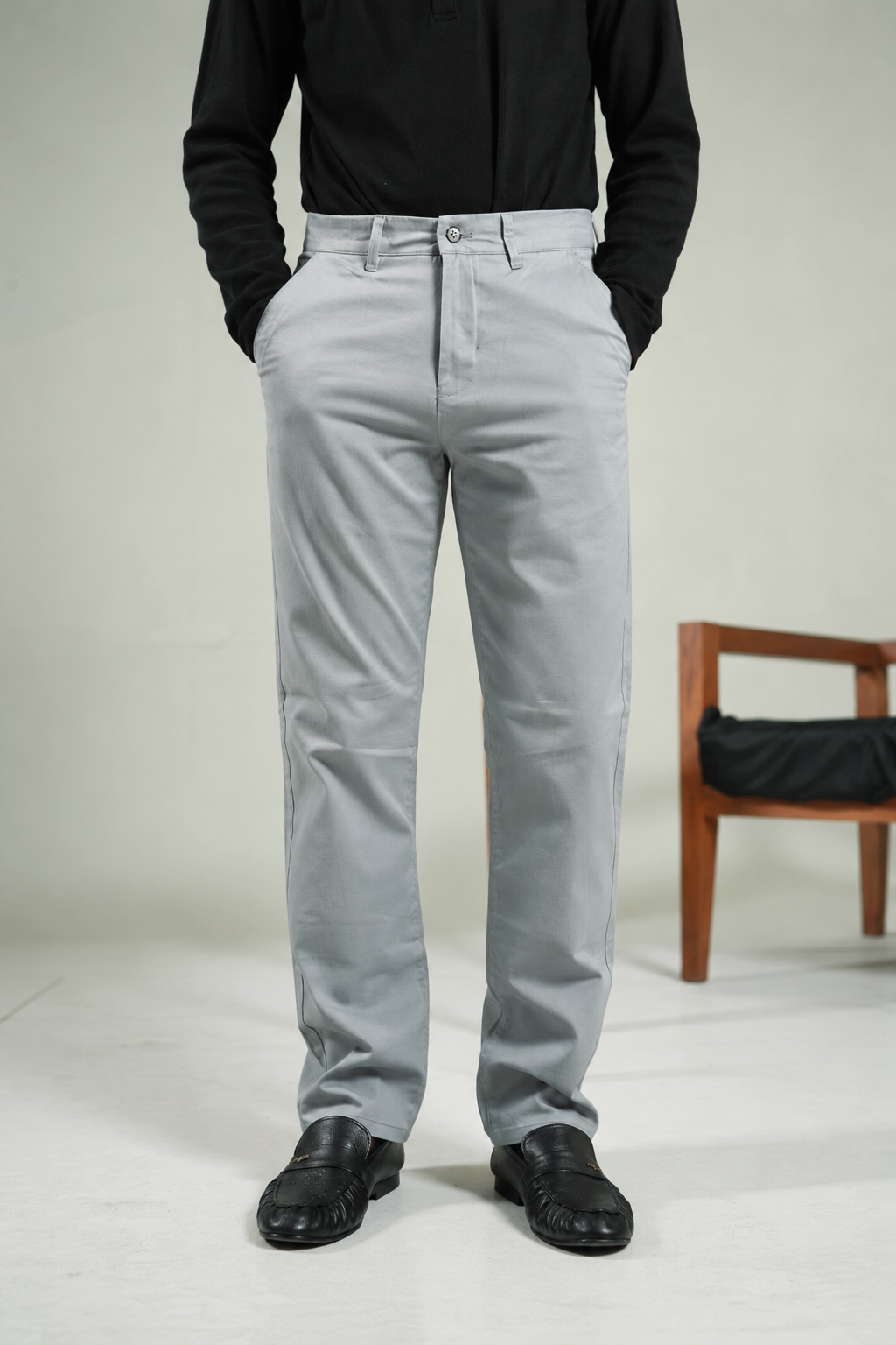Straight Fit Chino Pants