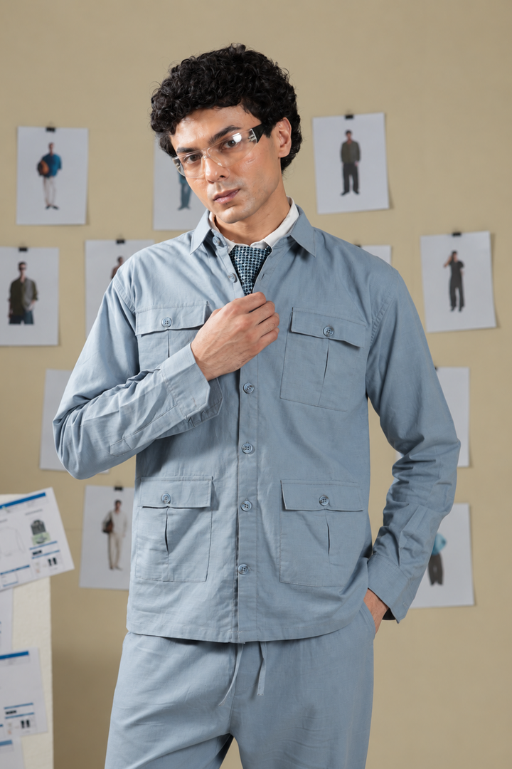 Linen Safari Shirt
