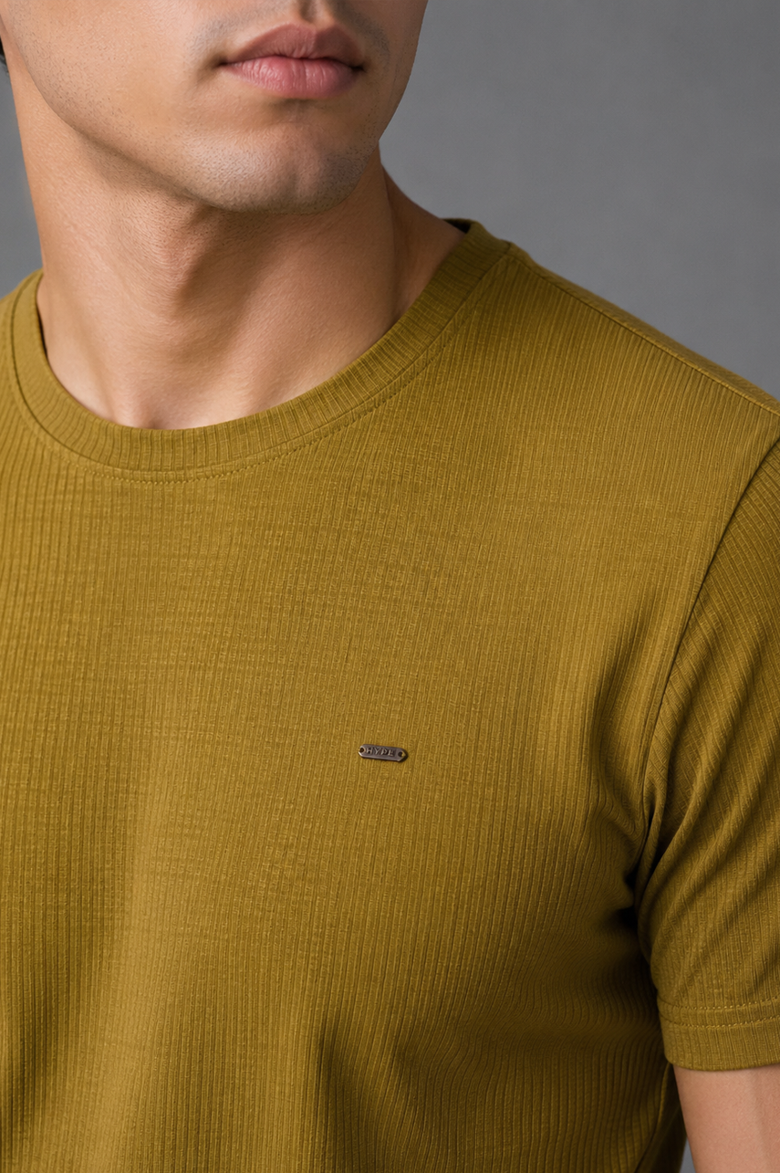 Jacquard Essential Tee