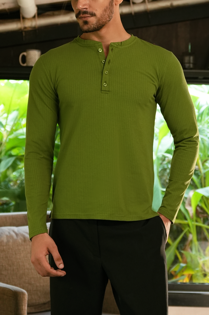 Full Sleeves Henley