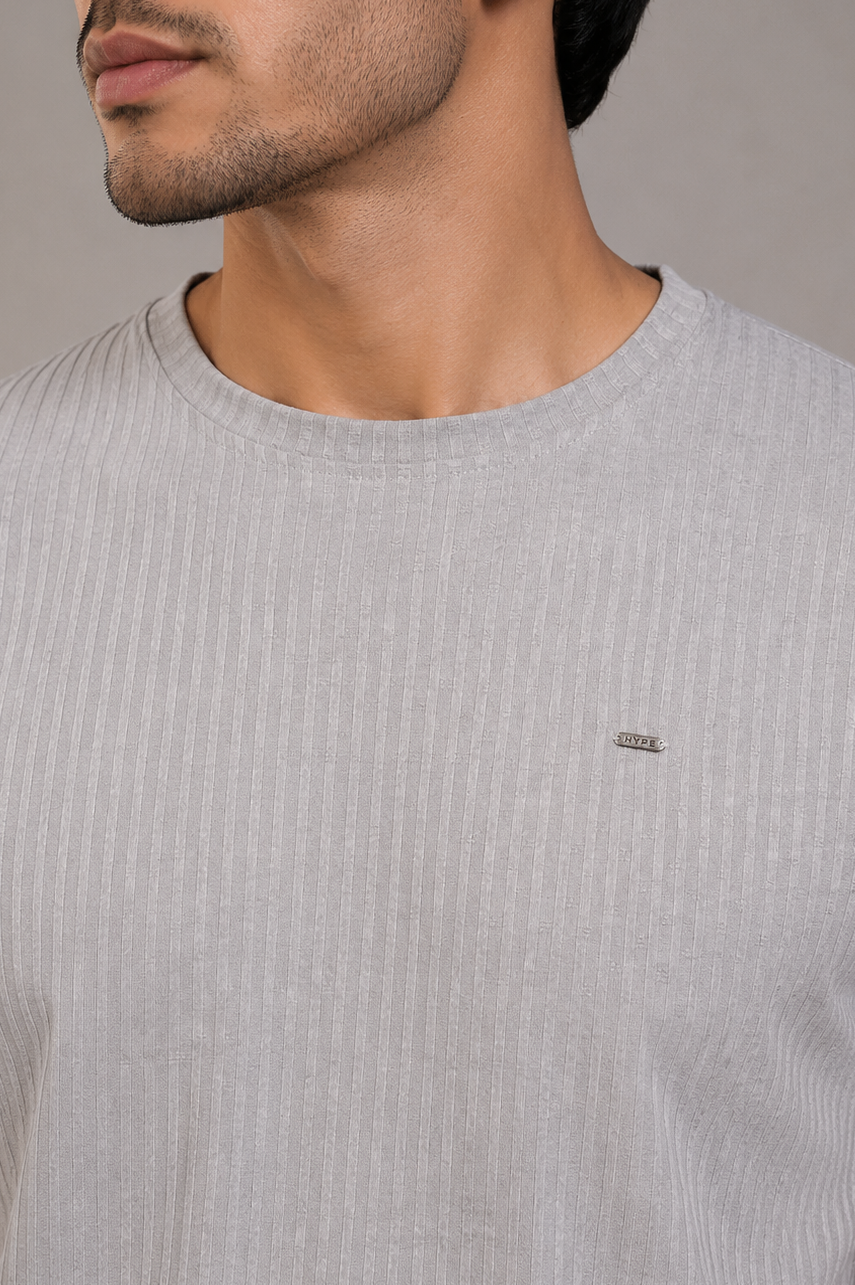Drop Needle Textured Tee