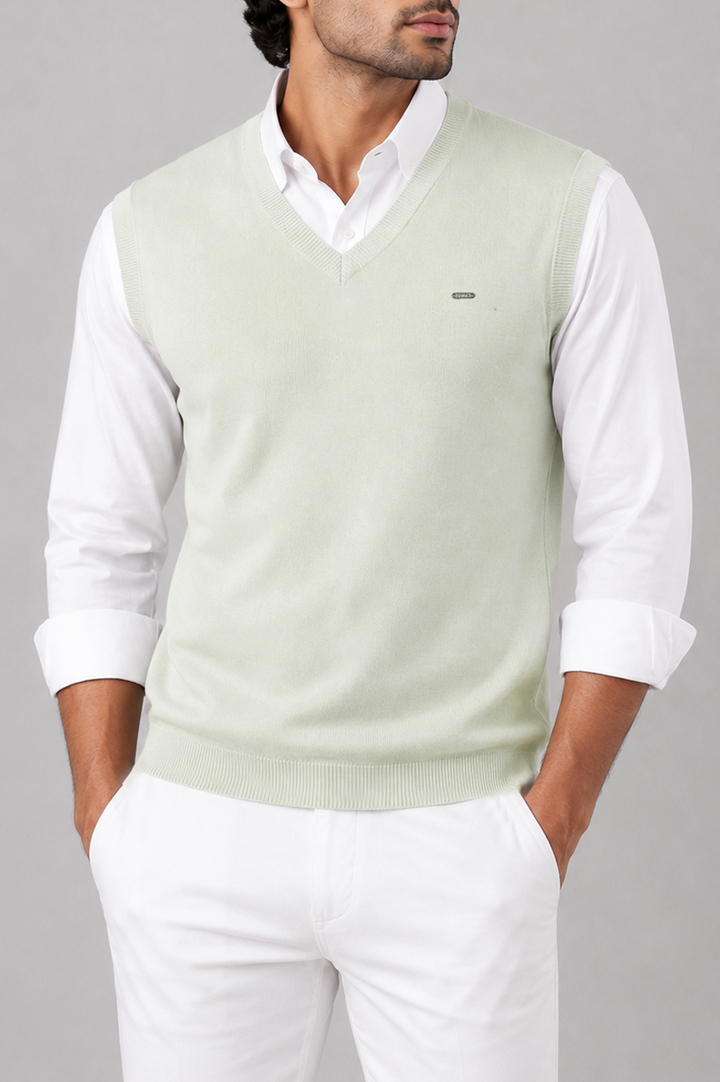 Mint Ribbed Sweater