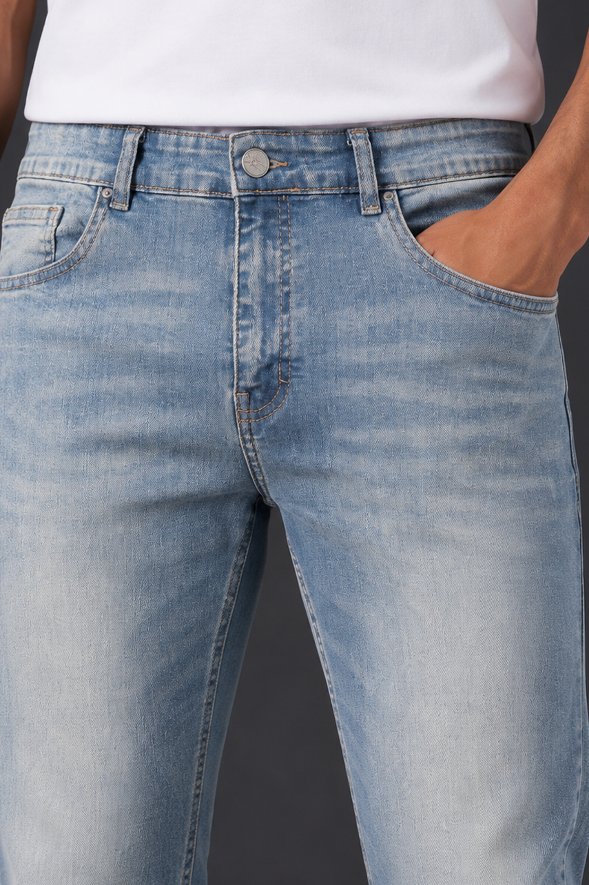 Light Wash Denim Jeans