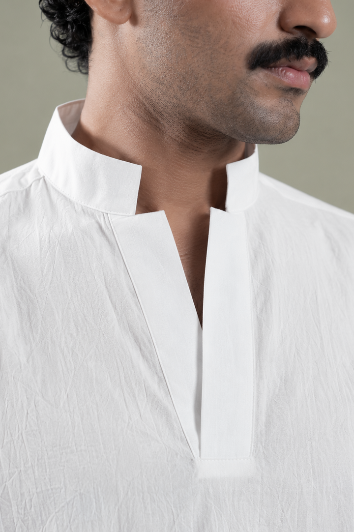 The Ivory Notch Set Shirt