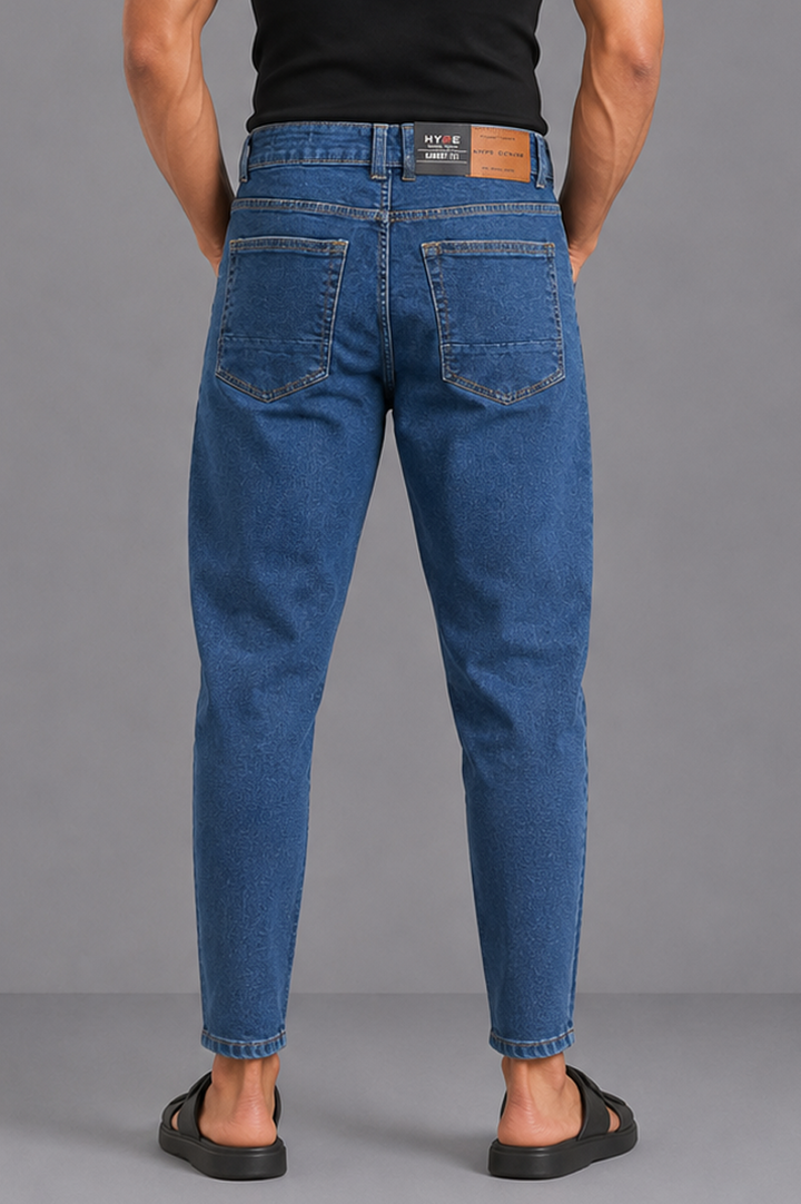 Classic Blue Carrot Fit Jeans