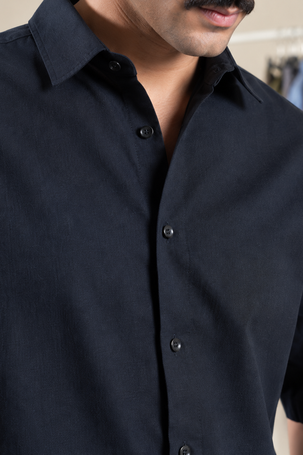 Quarter-Sleeve Shirt
