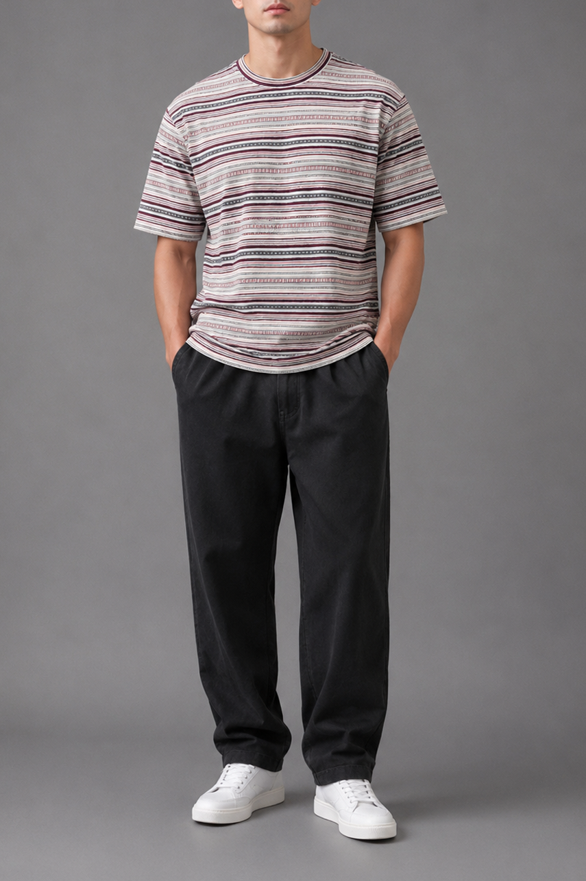 Heritage Stripe Relaxed Tee