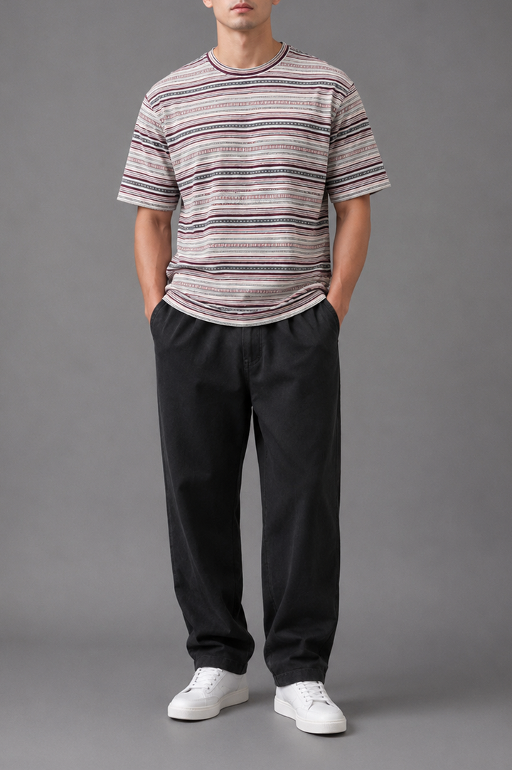 Heritage Stripe Relaxed Tee