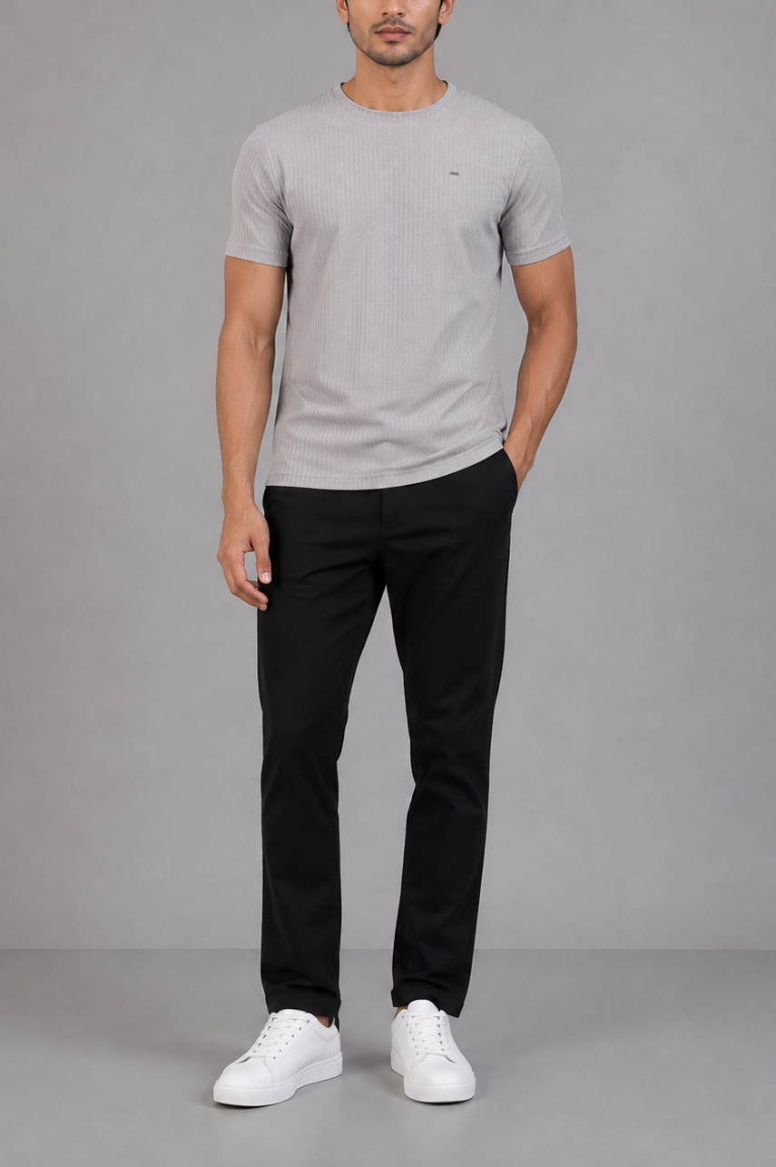 Drop Needle Textured Tee