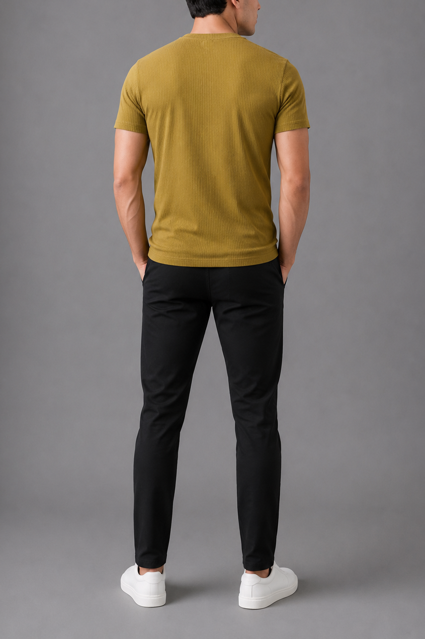 Jacquard Essential Tee