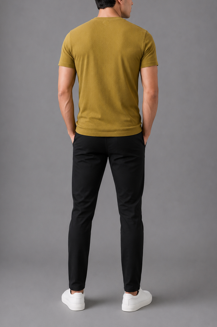 Jacquard Essential Tee