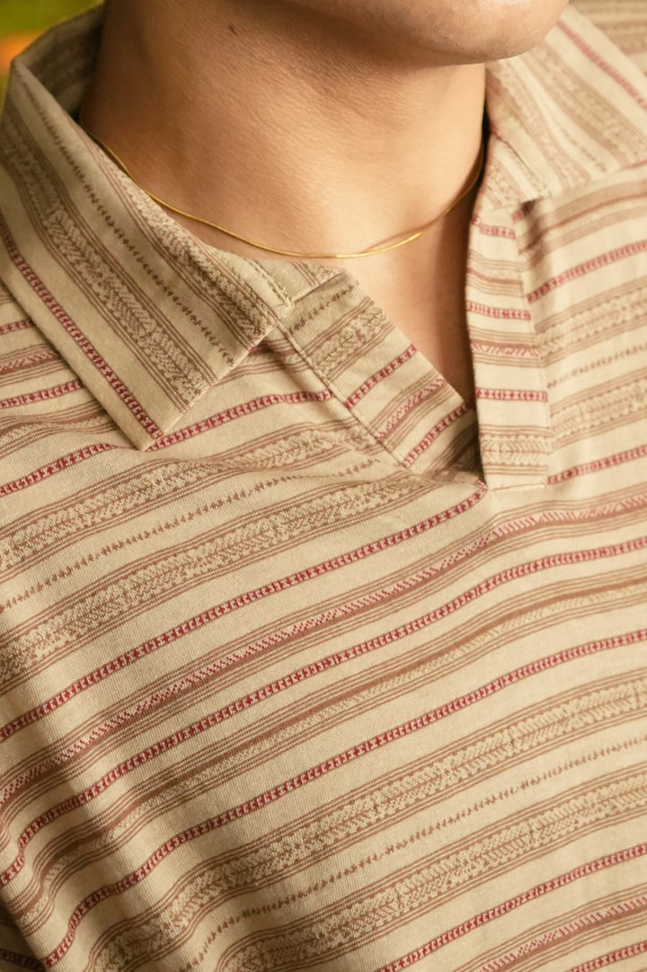 Stripe Jhonny Colar Polo