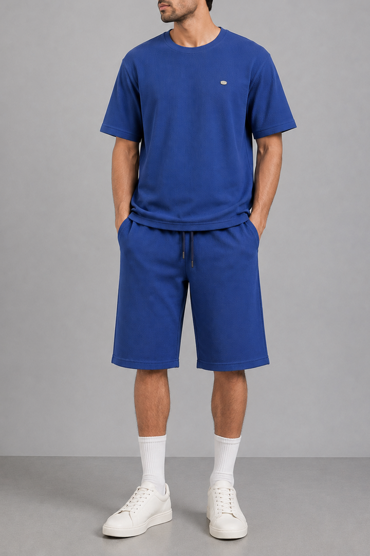 Electric Waffle Co.ord Tee