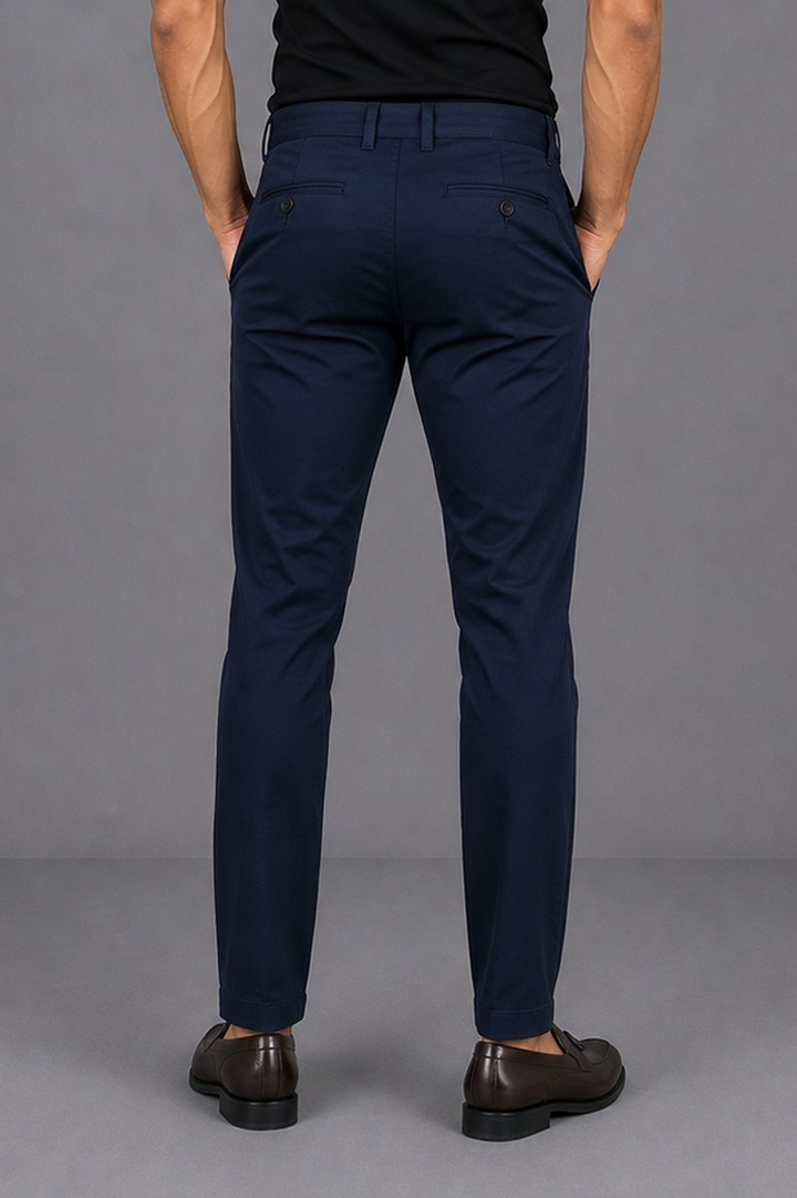 Navy Cotton Chino Slim FIT