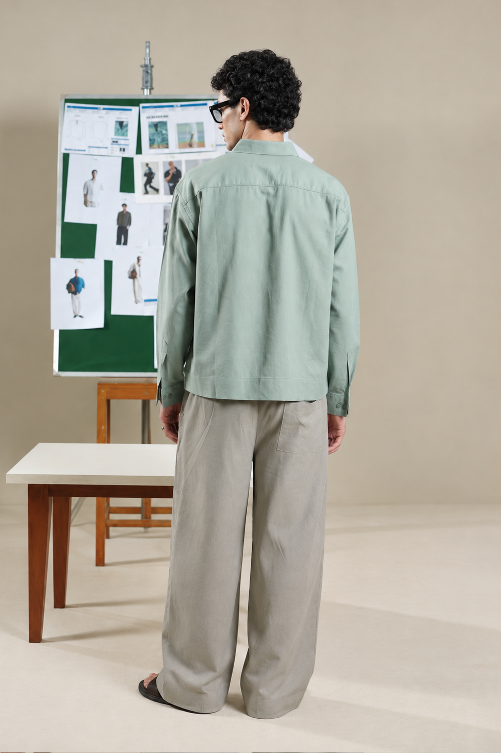 Sage Green Shirt