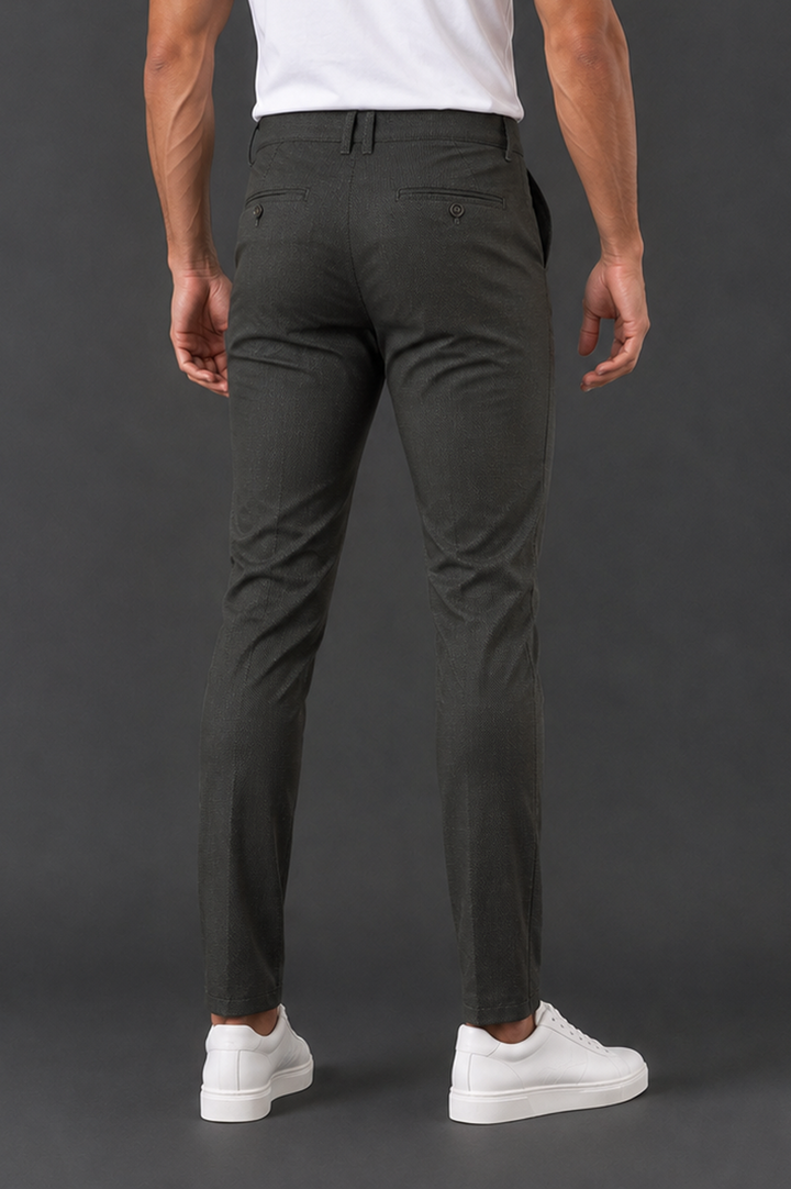Textured Olive Chino