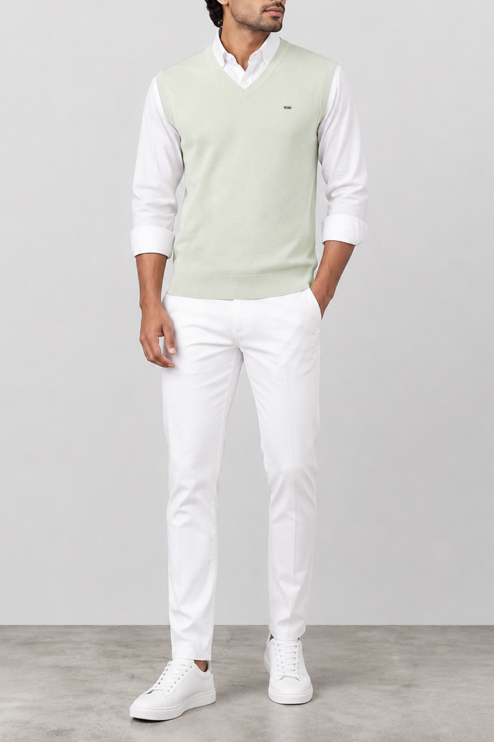 Mint Ribbed Sweater