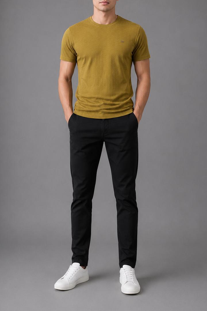Jacquard Essential Tee
