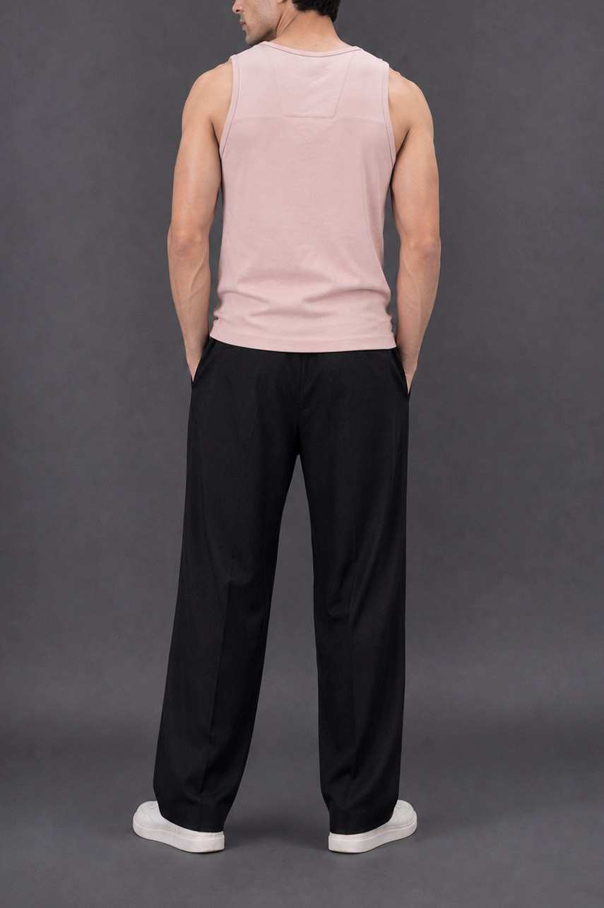 Blush Ribbed Essential Tank Top