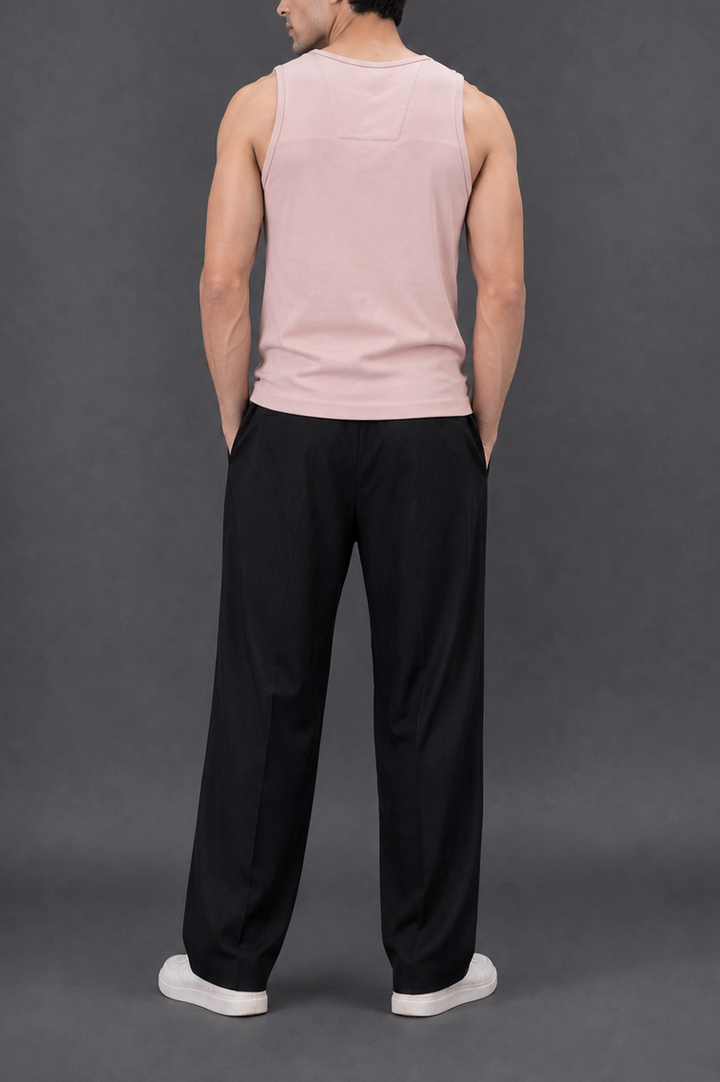 Blush Ribbed Essential Tank Top