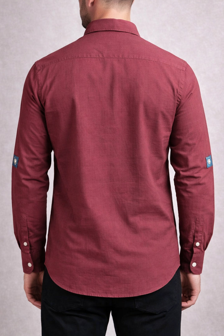 Mens Soft Cotton Casual Shirt 002551-MHR