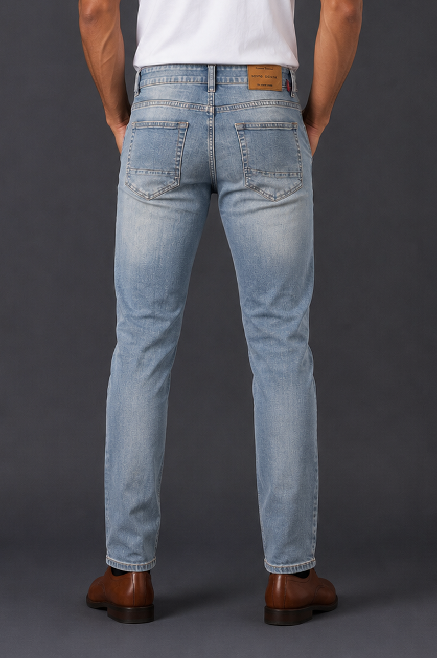 Light Wash Denim Jeans