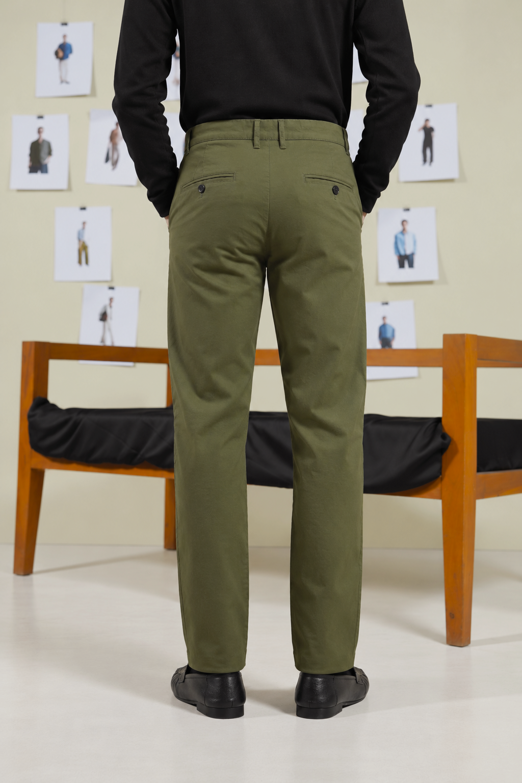 Straight Fit Chino Pants