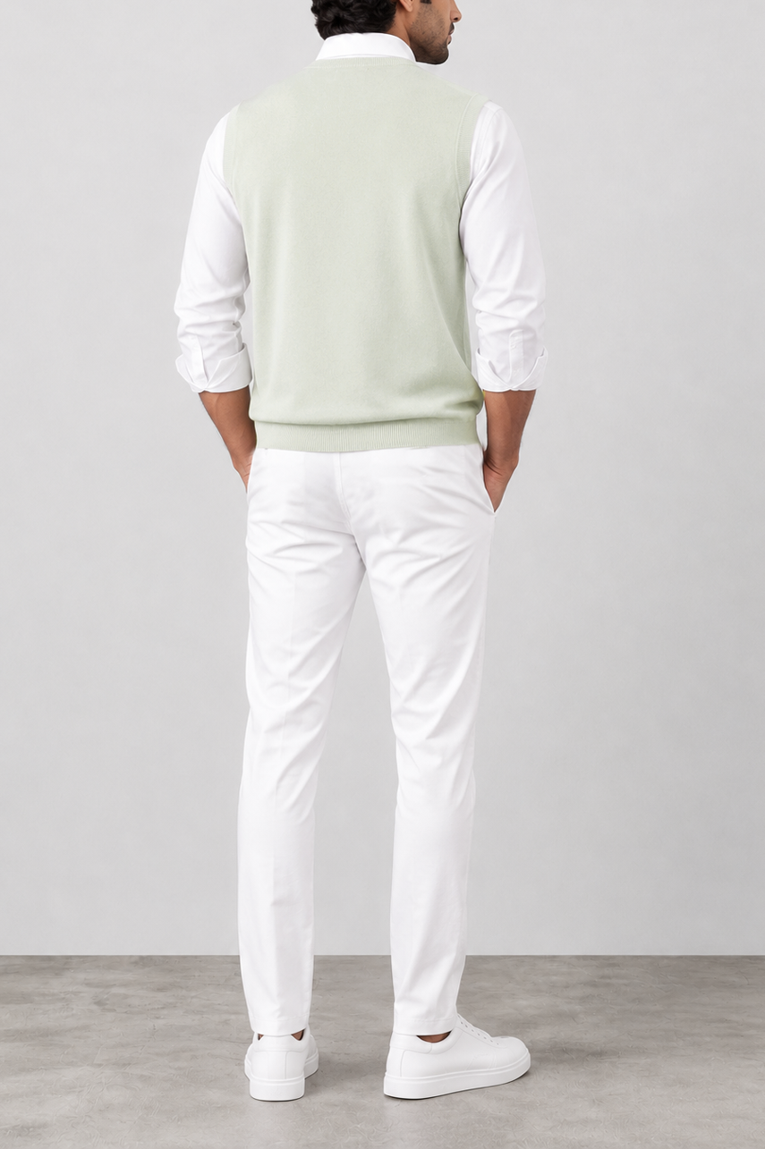 Mint Ribbed Sweater