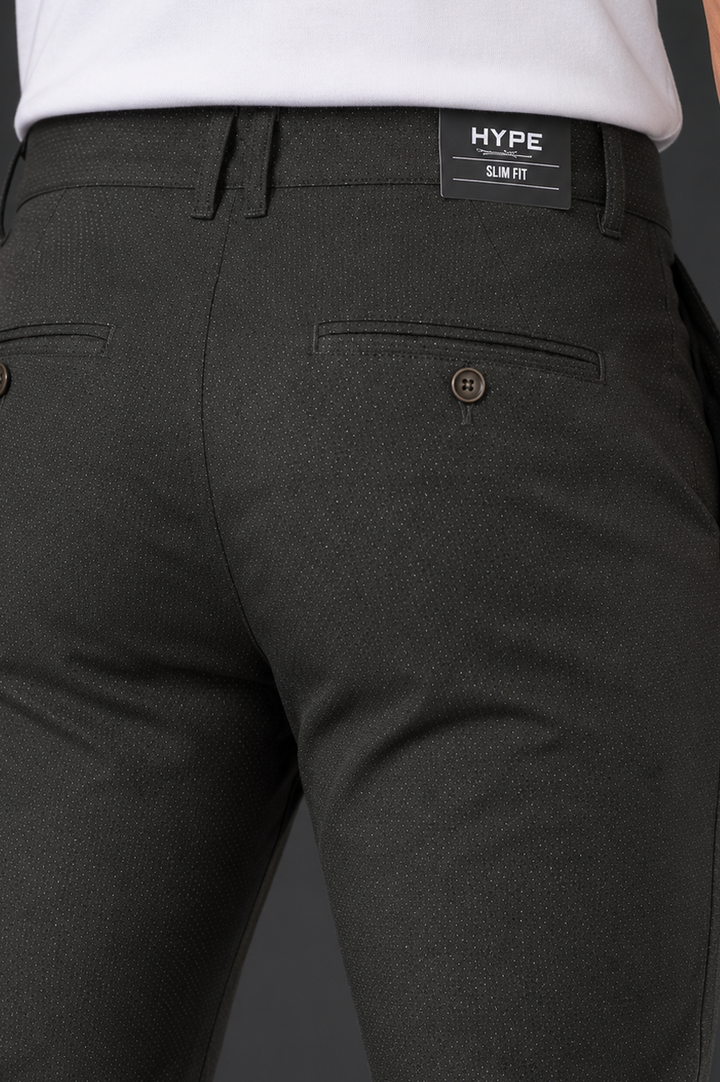 Textured Olive Chino