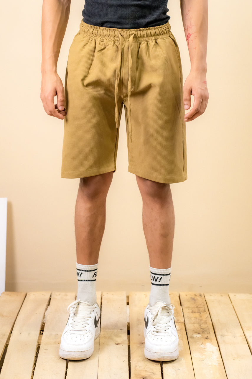 Desert Sand Textured Shorts