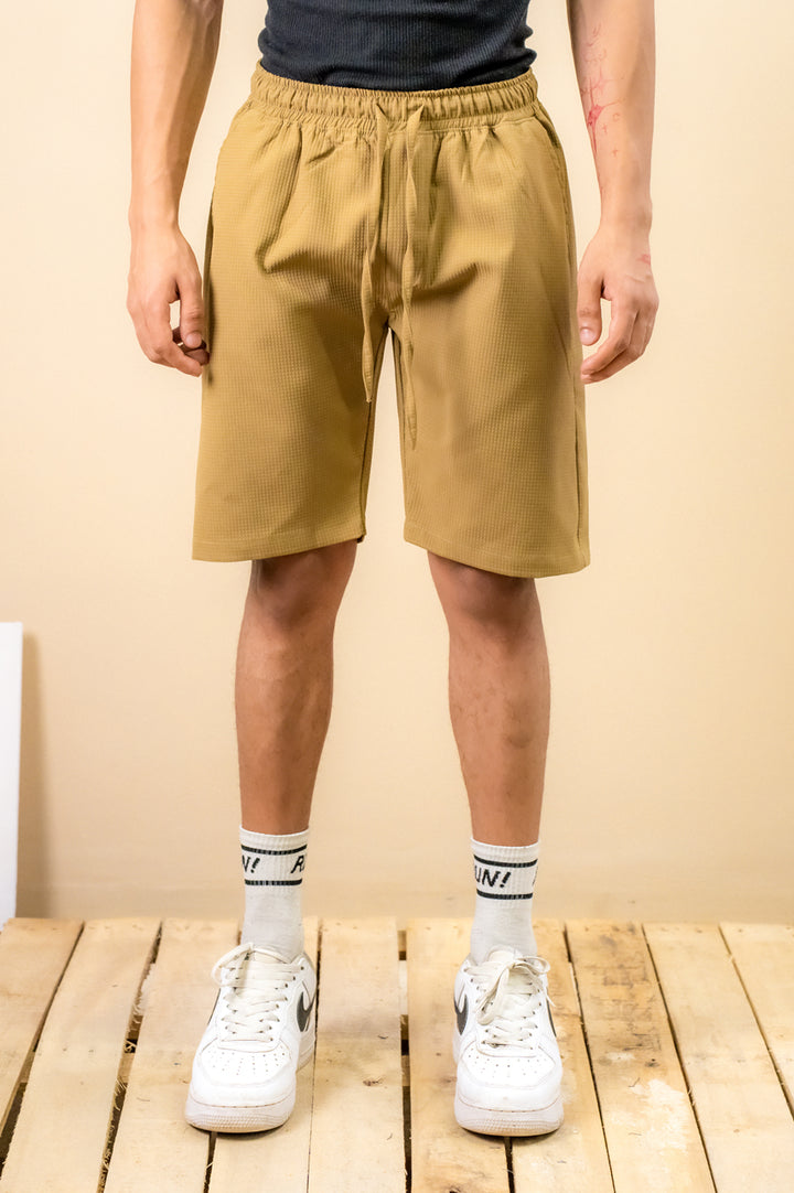 Desert Sand Textured Shorts