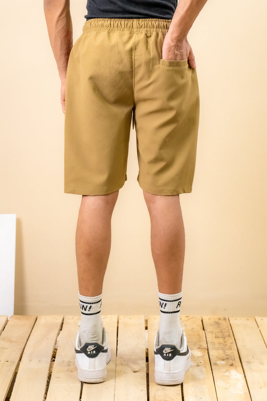 Desert Sand Textured Shorts
