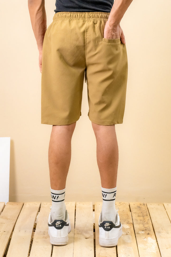 Desert Sand Textured Shorts