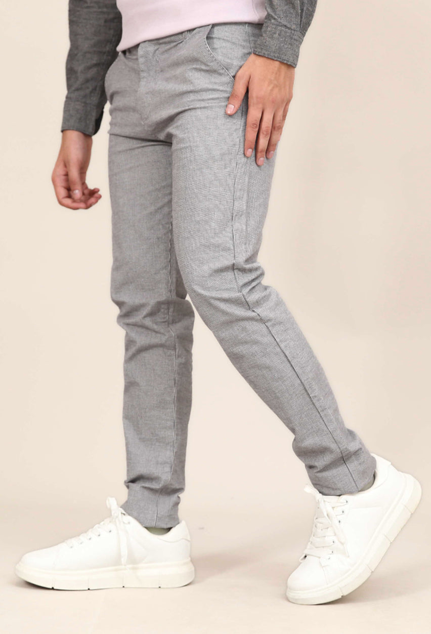 Textured Cotton Chinos