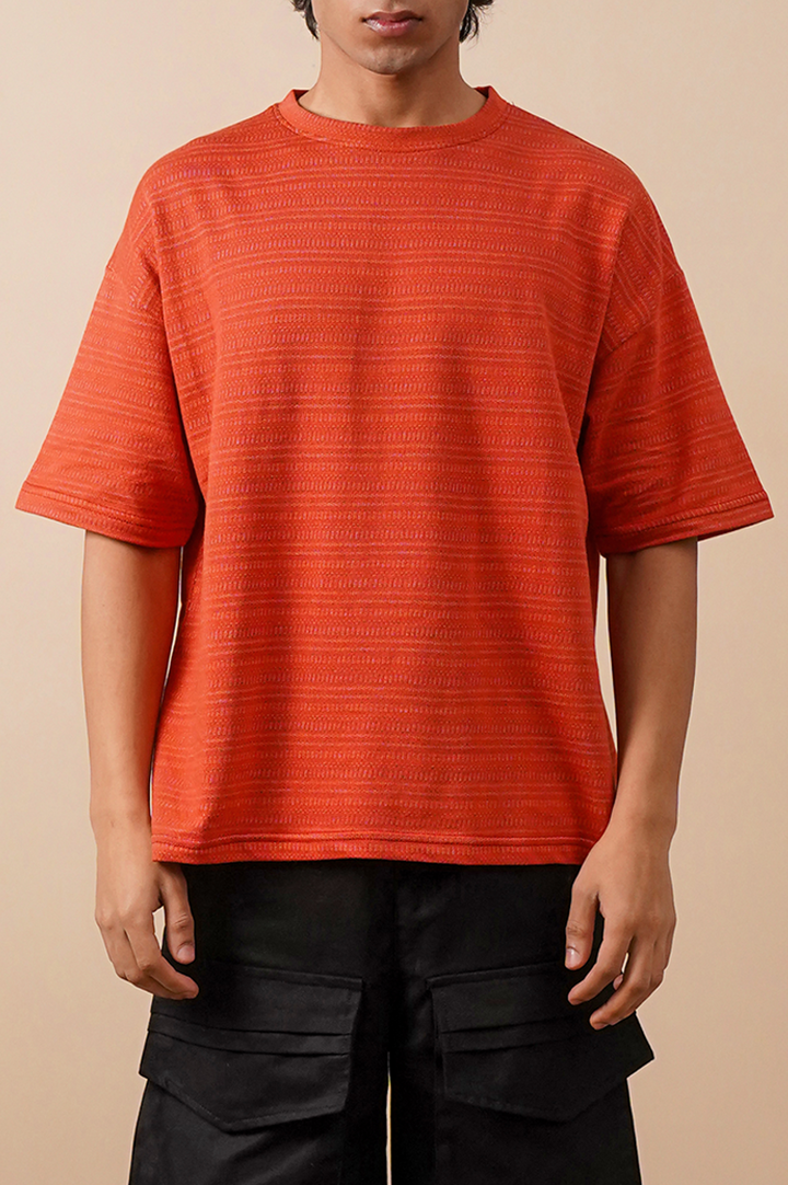 Premium Textured Oversized T-Shirt