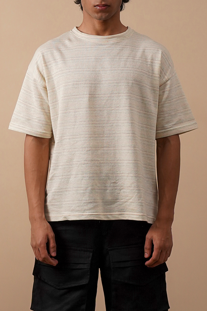 Premium Textured Oversized T-Shirt