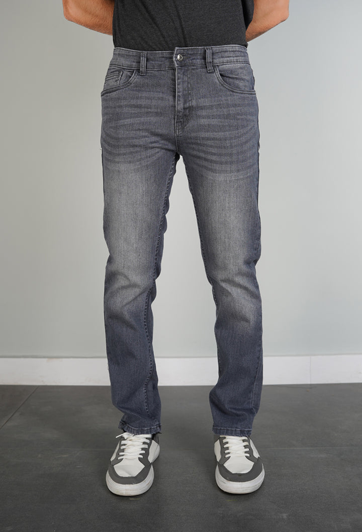 Slim Fit Grey Denim Jeans
