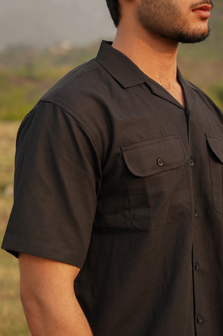 Black Utility Shirt
