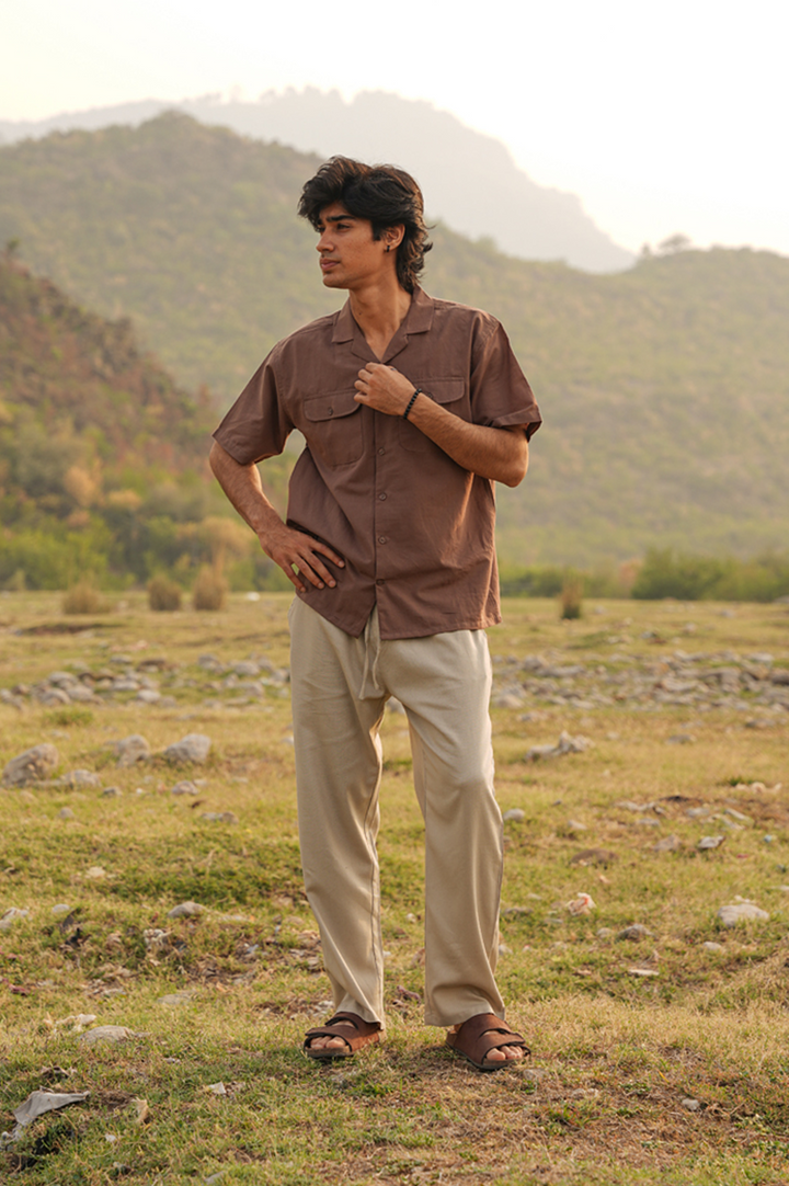 Mocha Utility Shirt