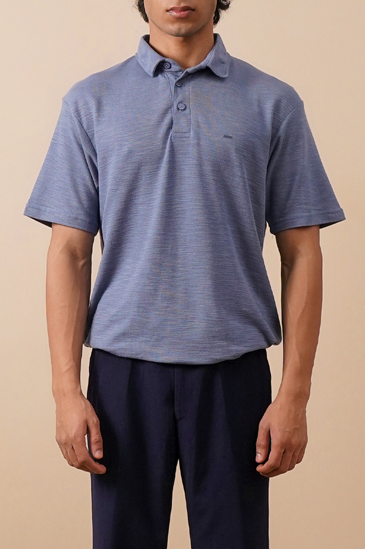 Premium Textured Polo Shirt