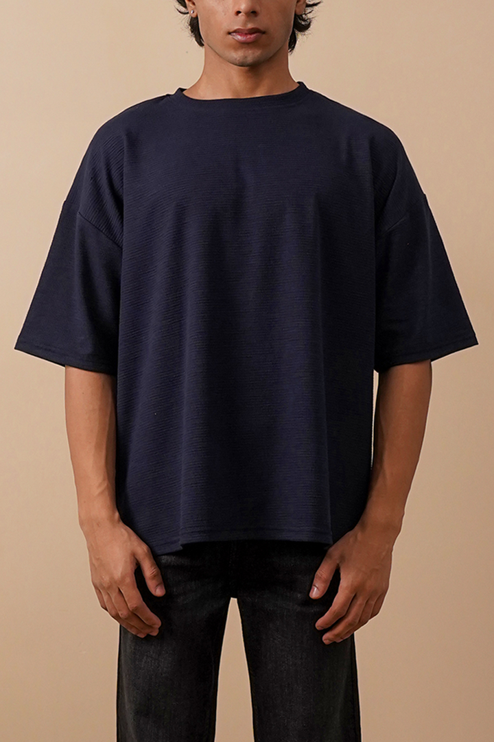 Premium Textured Oversized T-Shirt