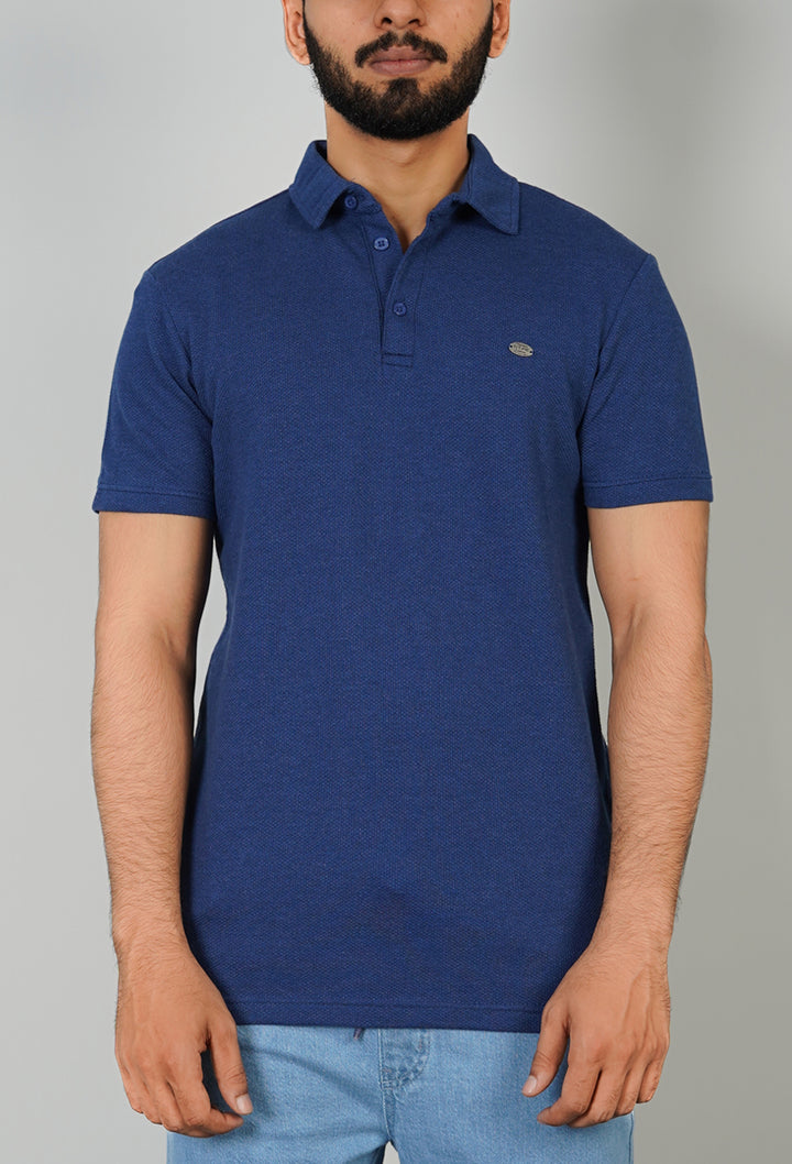 Popcorn Knitted Polo