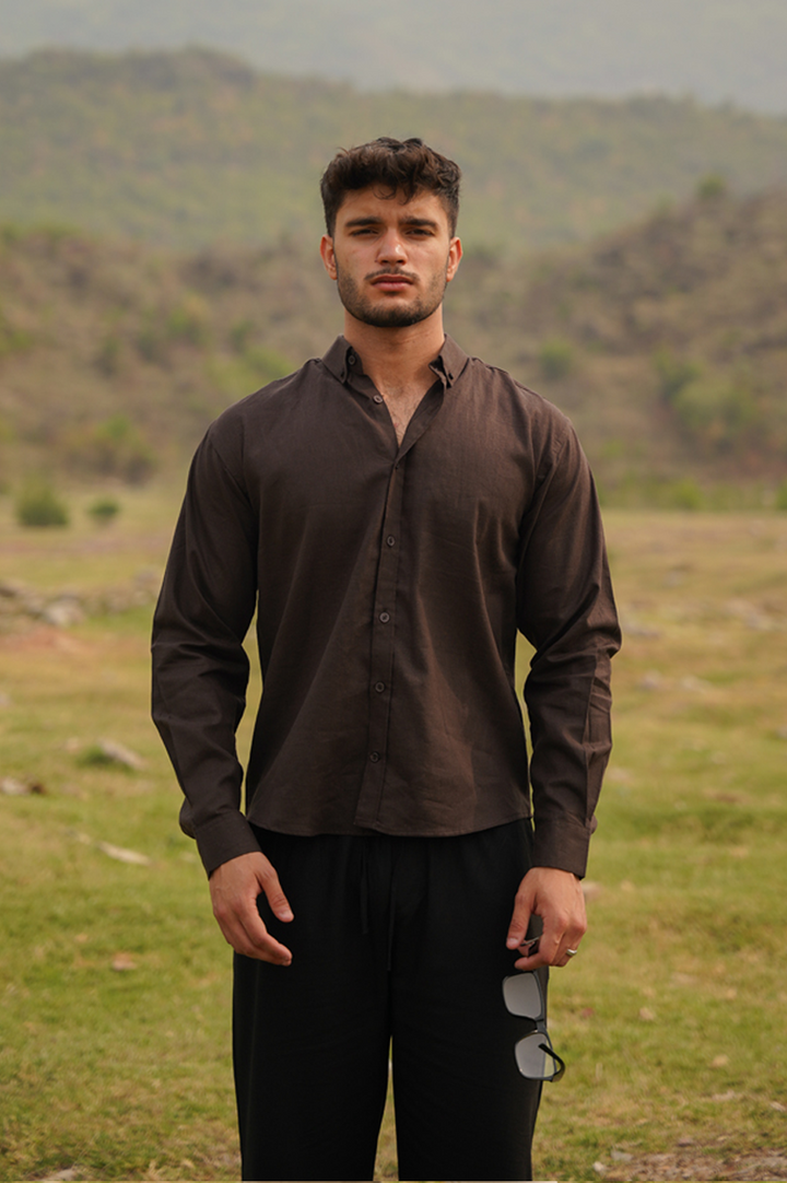 Brown Casual Shirt