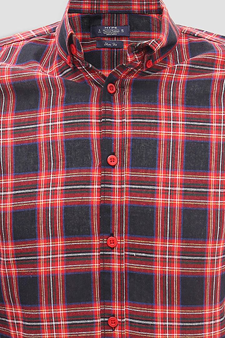 Checkered Button Down Shirt
