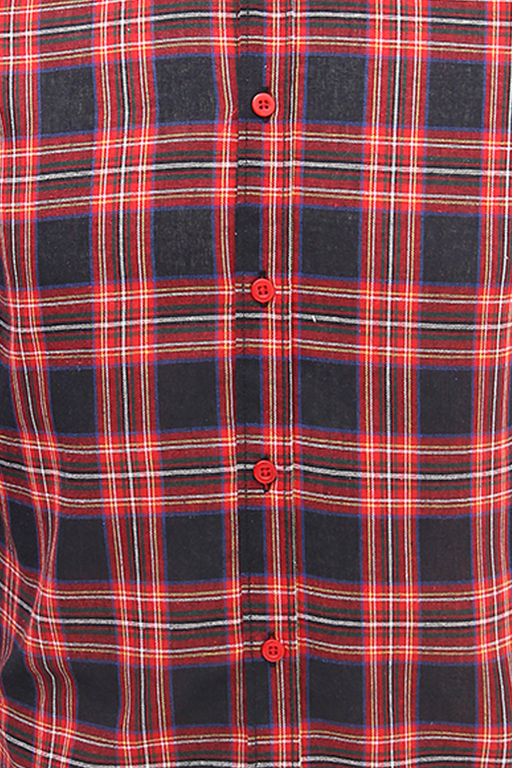 Checkered Button Down Shirt